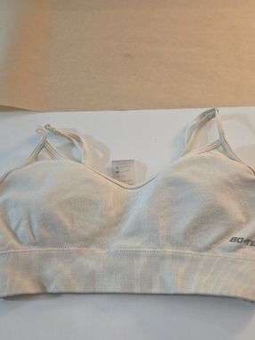 Light Cream Seamless Wireless Sports Bralette